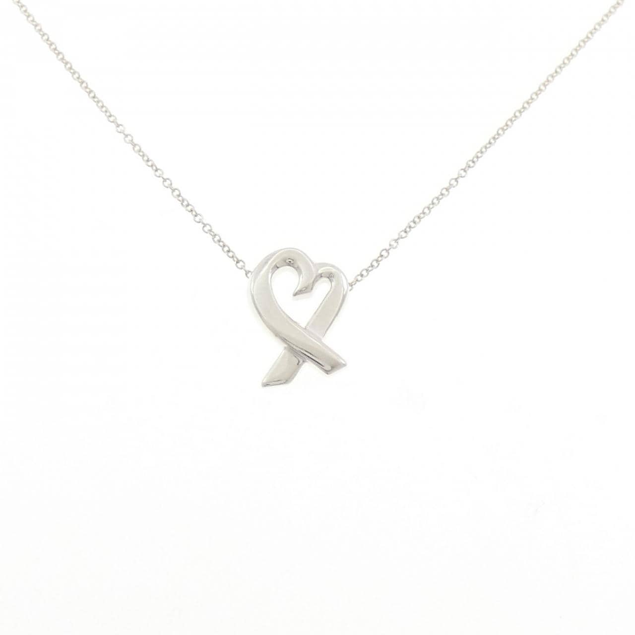 ティファニー ラビングハート スモール ネックレス