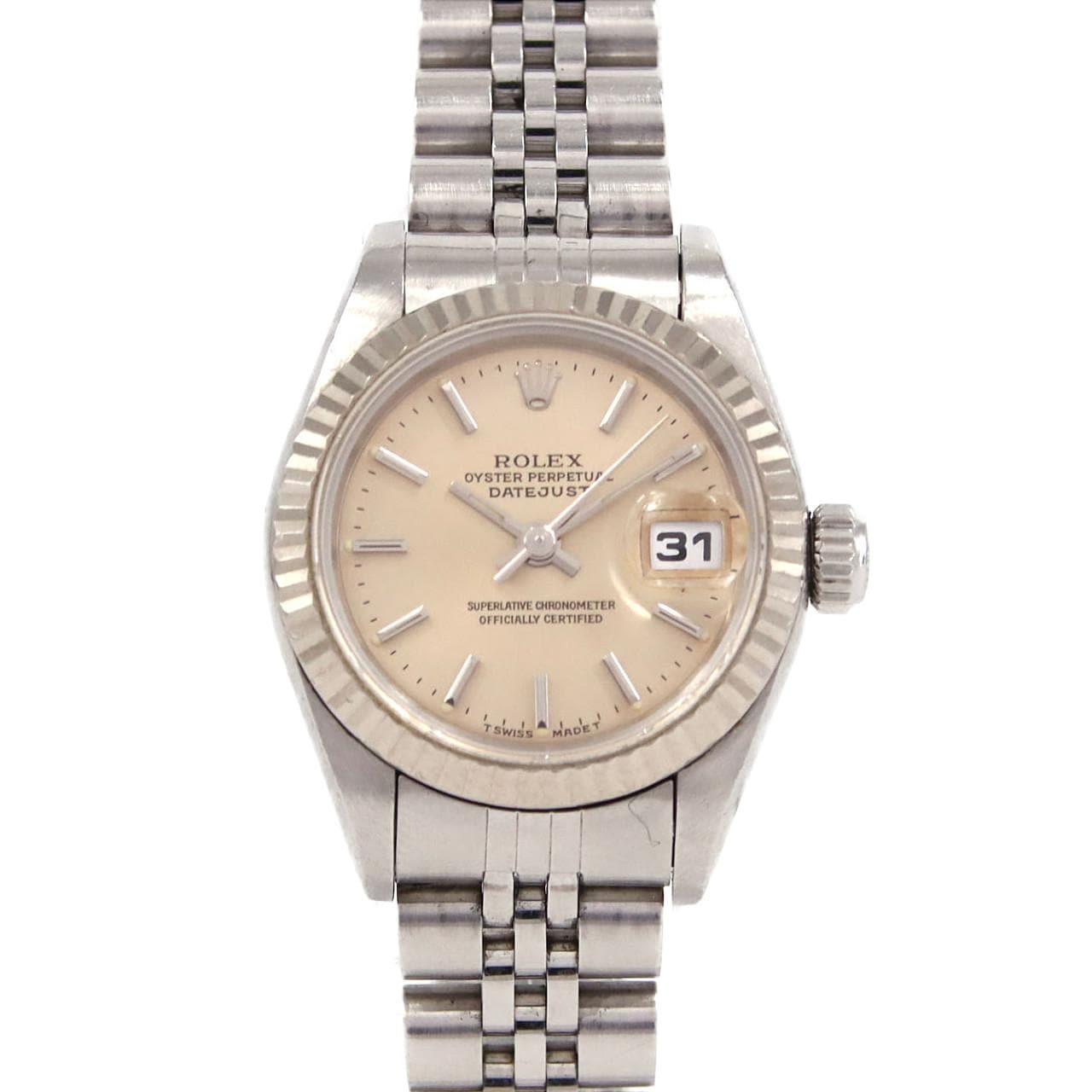 【ノーメンテナンス還元価格】ロレックス デイトジャスト 69174 SSxWG 自動巻 S番