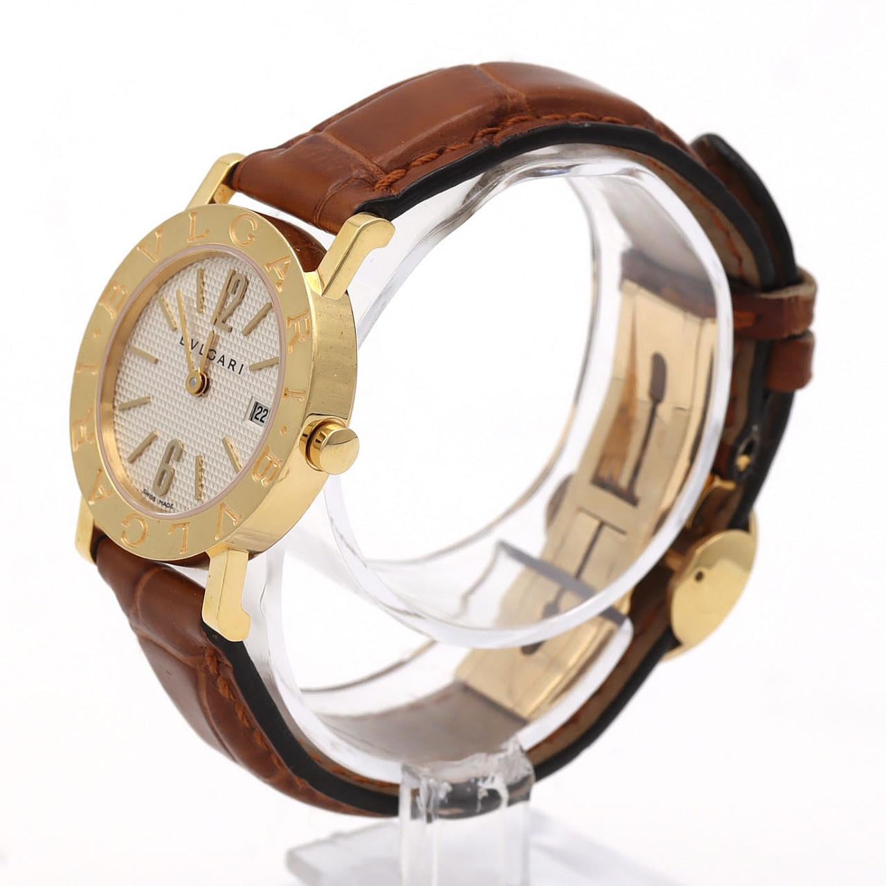 【ノーメンテナンス還元価格】ブルガリ ブルガリブルガリ YG BB26GL/BB26WGLD/N YG クォーツ