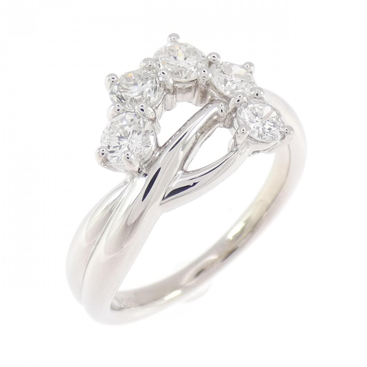 PT900 ダイヤモンド リング 1.01CT