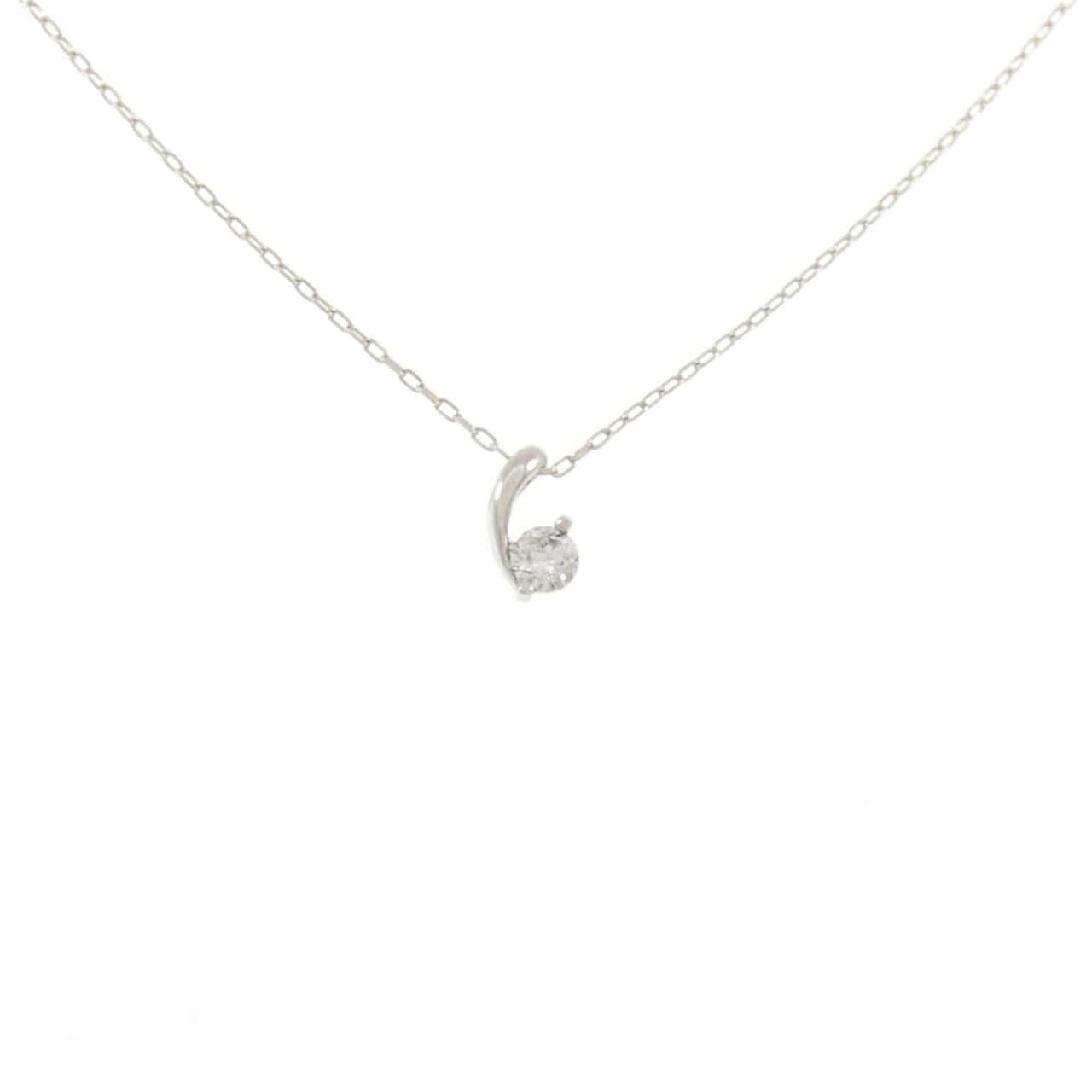 PT900/PT850 ダイヤモンド ネックレス 0.21CT