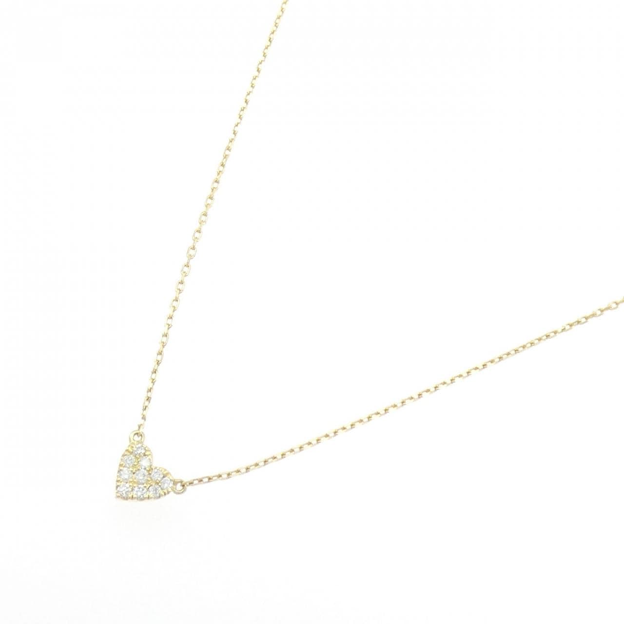 アーカー ハートパヴェ ネックレス 0.05CT
