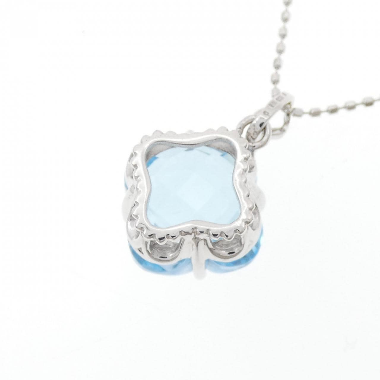 K10WG ブルートパーズ ネックレス