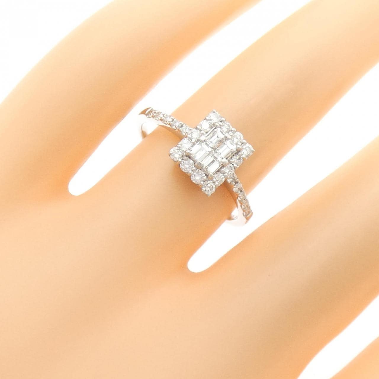 [新品] PT900鑽石戒指 0.50CT