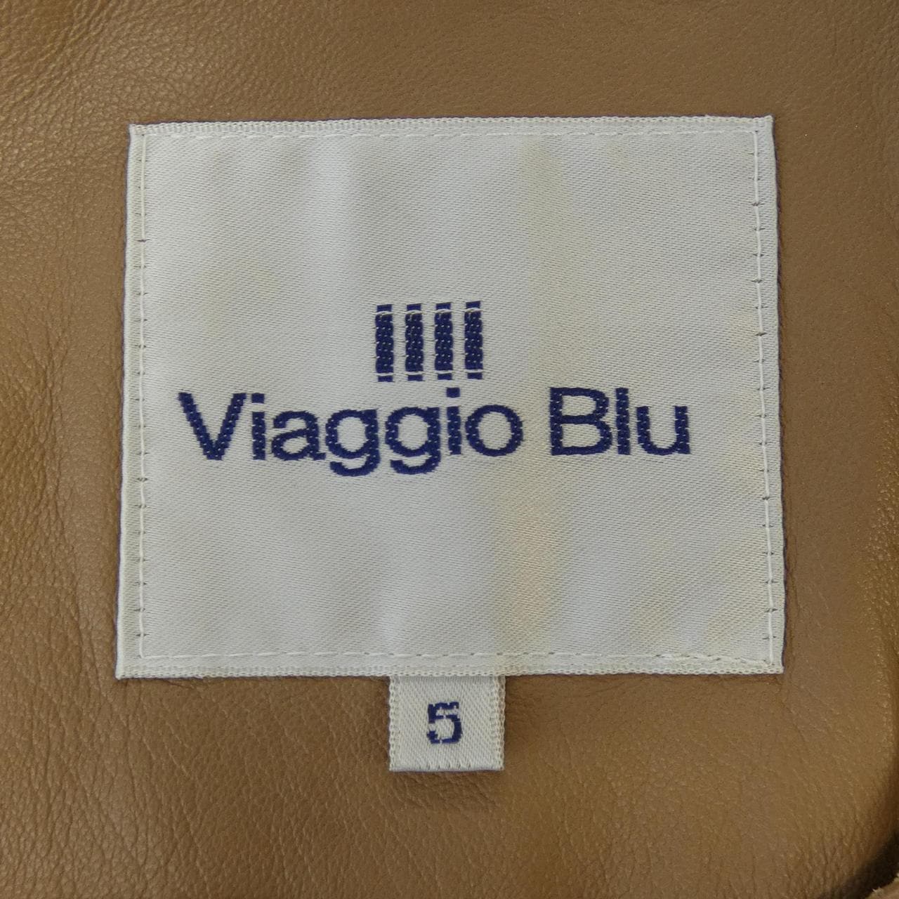 ビアッジョブルー Viaggio Blu レザージャケット