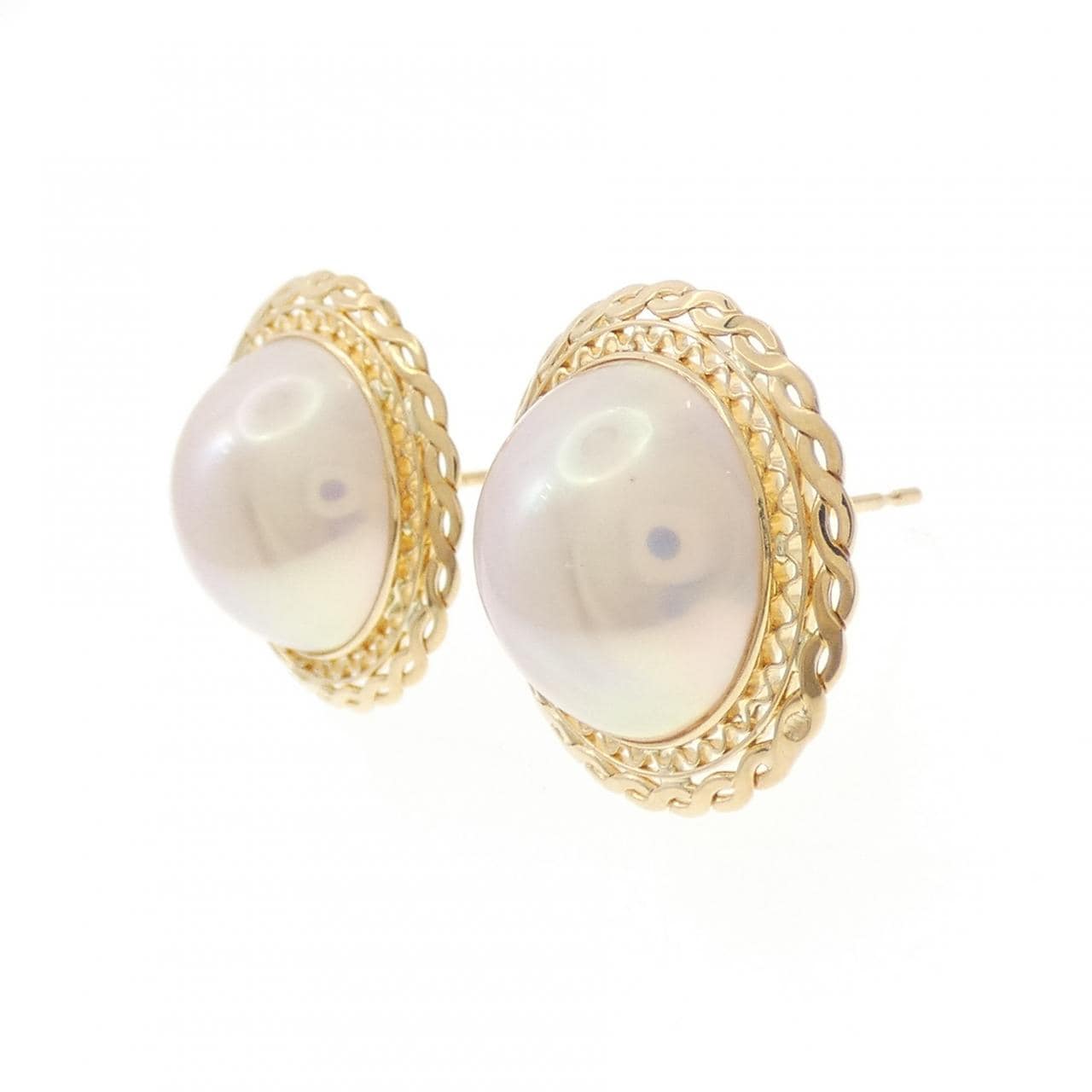 K18YG マベパール ピアス