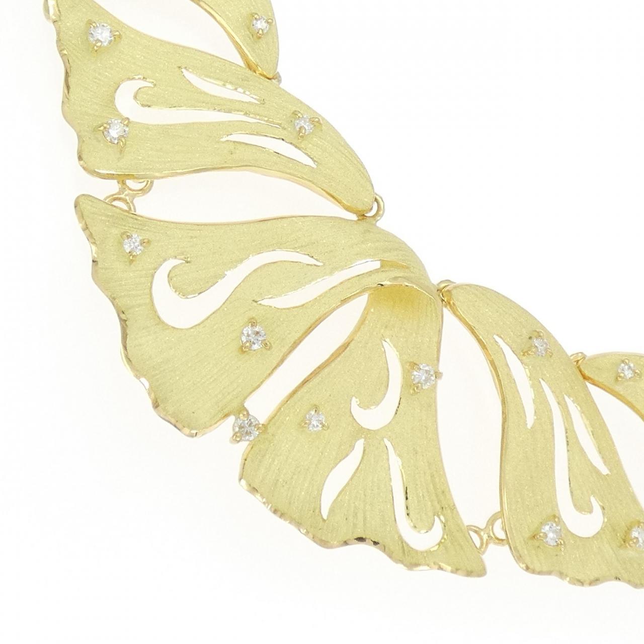 タムラシュンイチ ダイヤモンド ネックレス 0.44CT