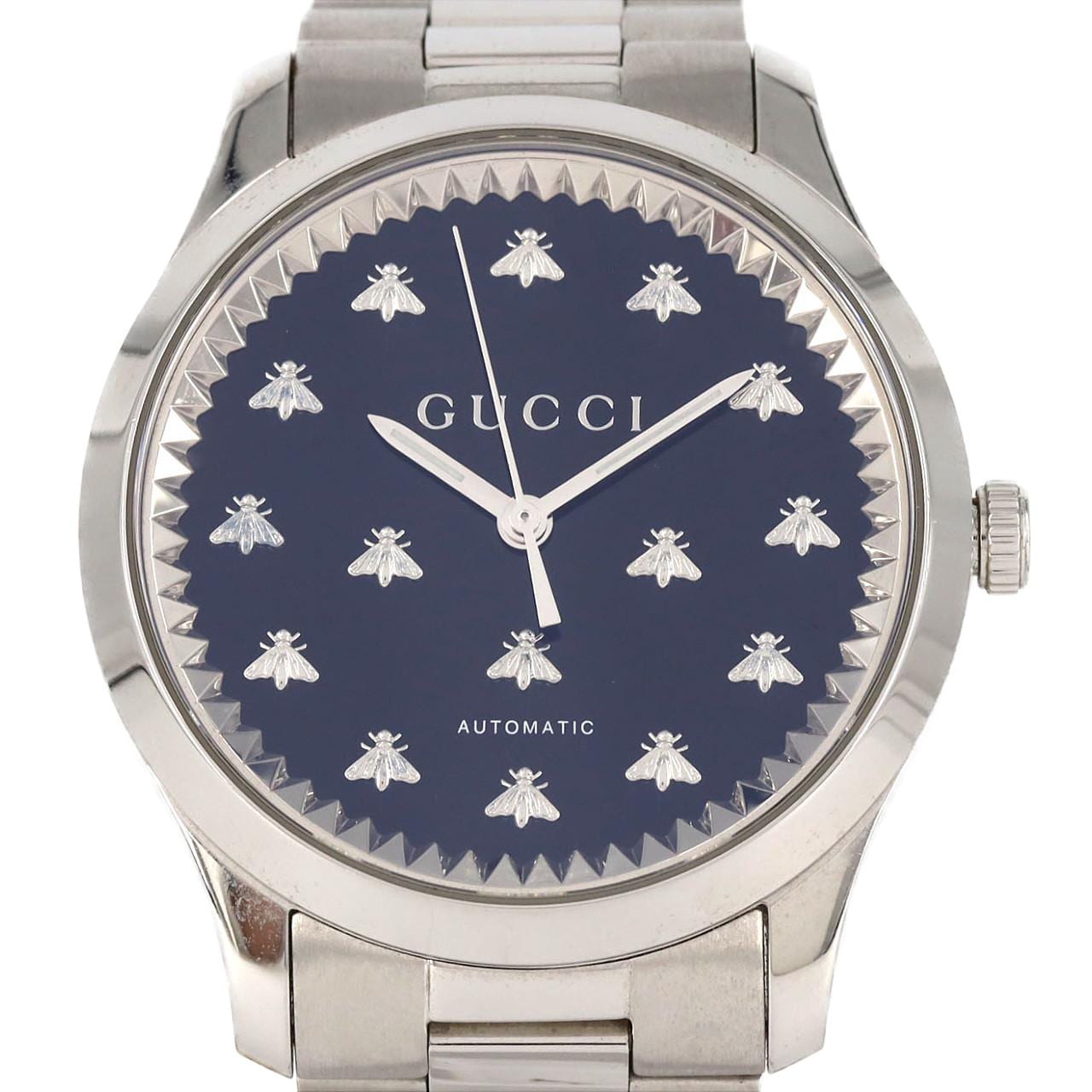【ノーメンテナンス還元価格】グッチ Gタイムレス 126.2/YA126283 SS 自動巻