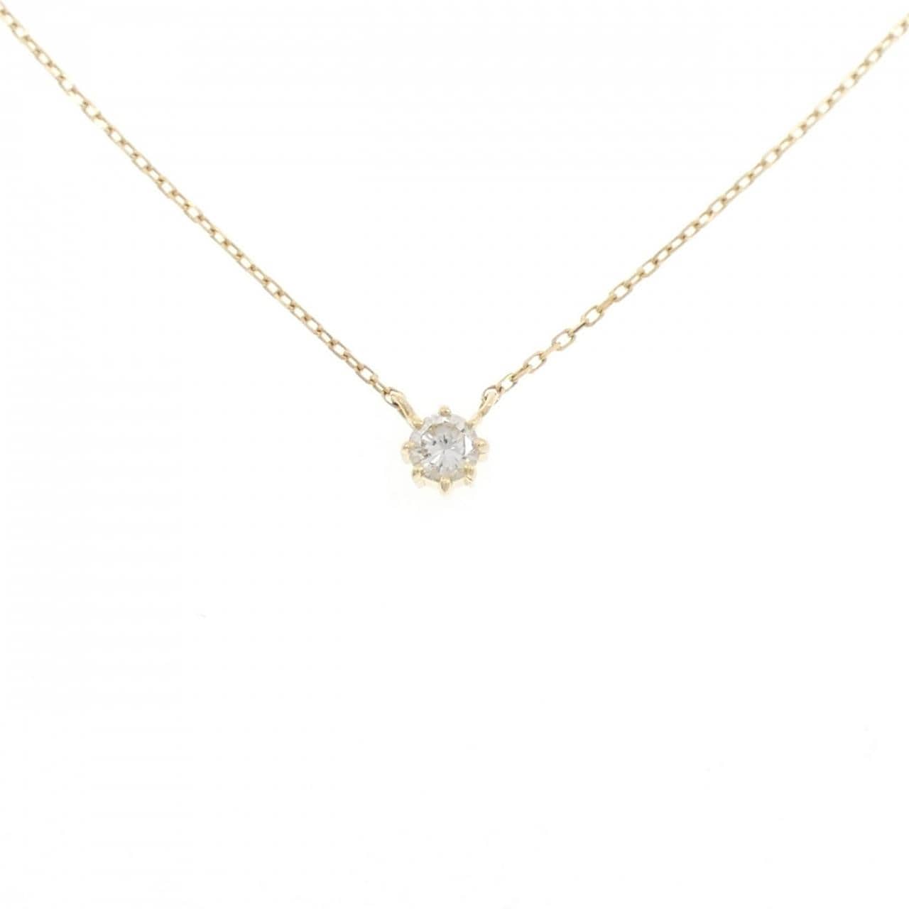 エテ ダイヤモンド ネックレス 0.1CT