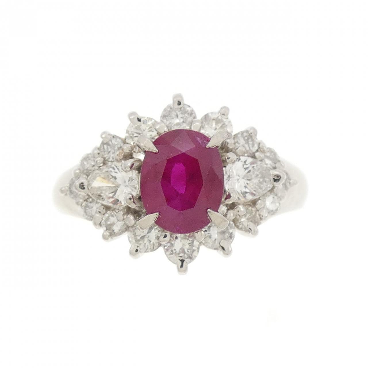 PT900 ルビー リング 1.10CT