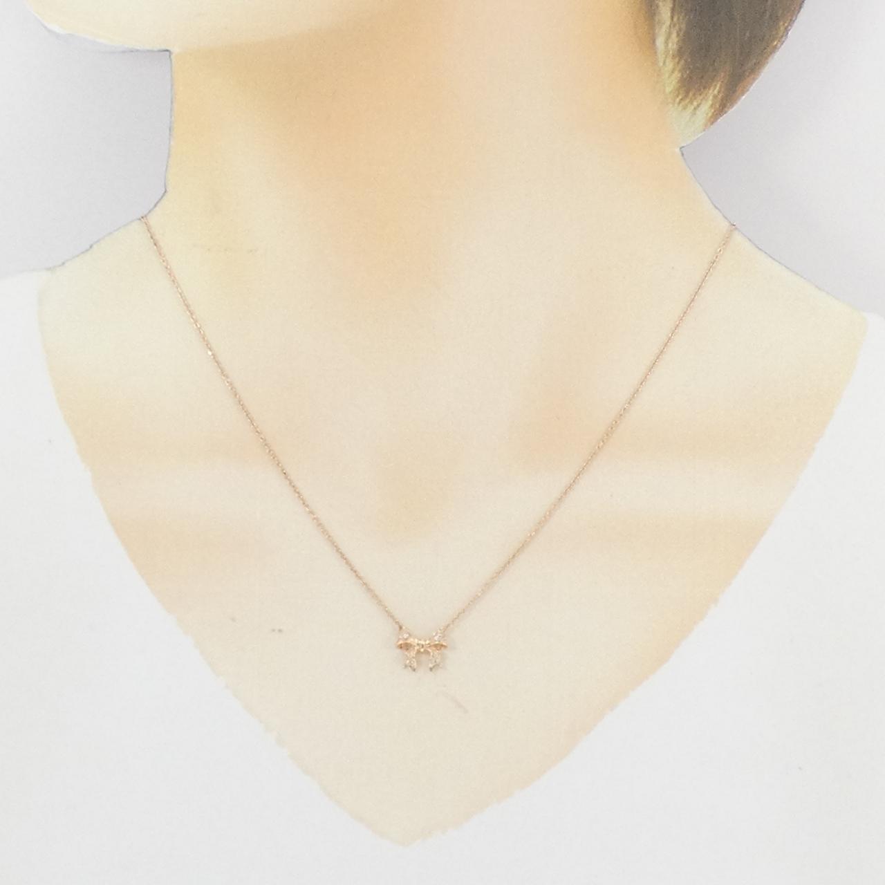 サマンサティアラ ホワイトサファイヤ ネックレス