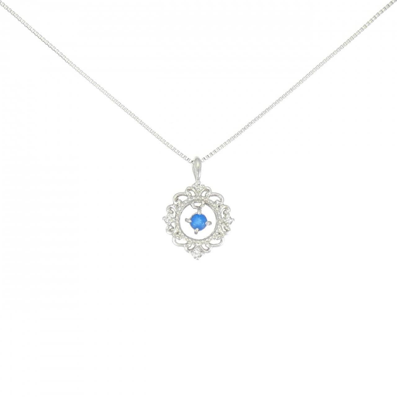 PT900/PT850 Apatite Necklace 0.04CT