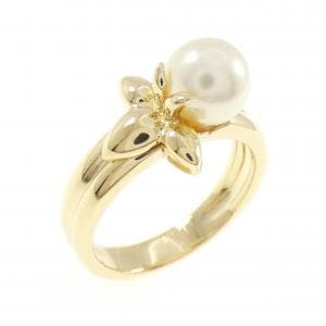 【ヴィンテージ】ヴァンクリーフ&アーペル アコヤパール リング 6.7mm