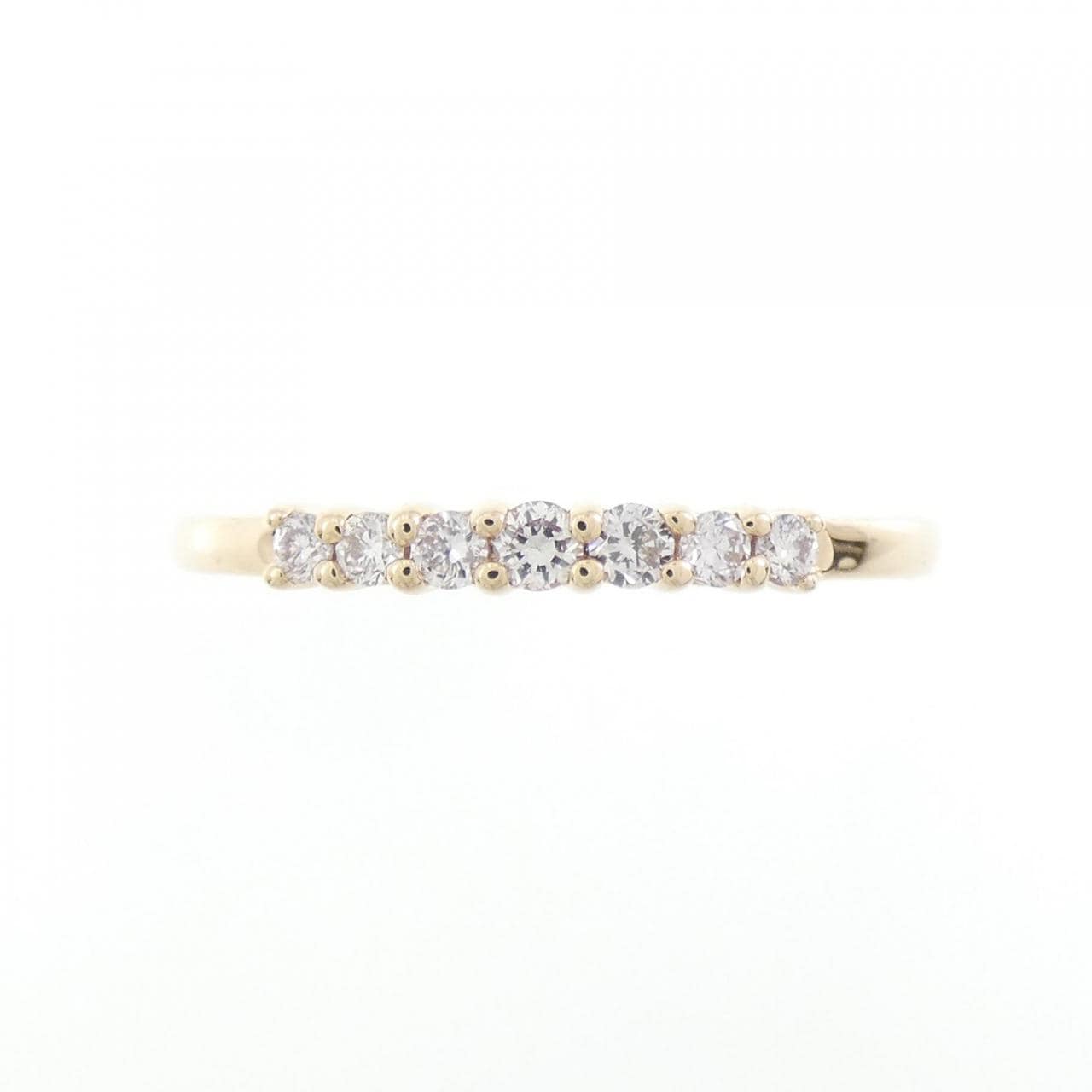 K18PG粉紅鑽石戒指 0.15CT