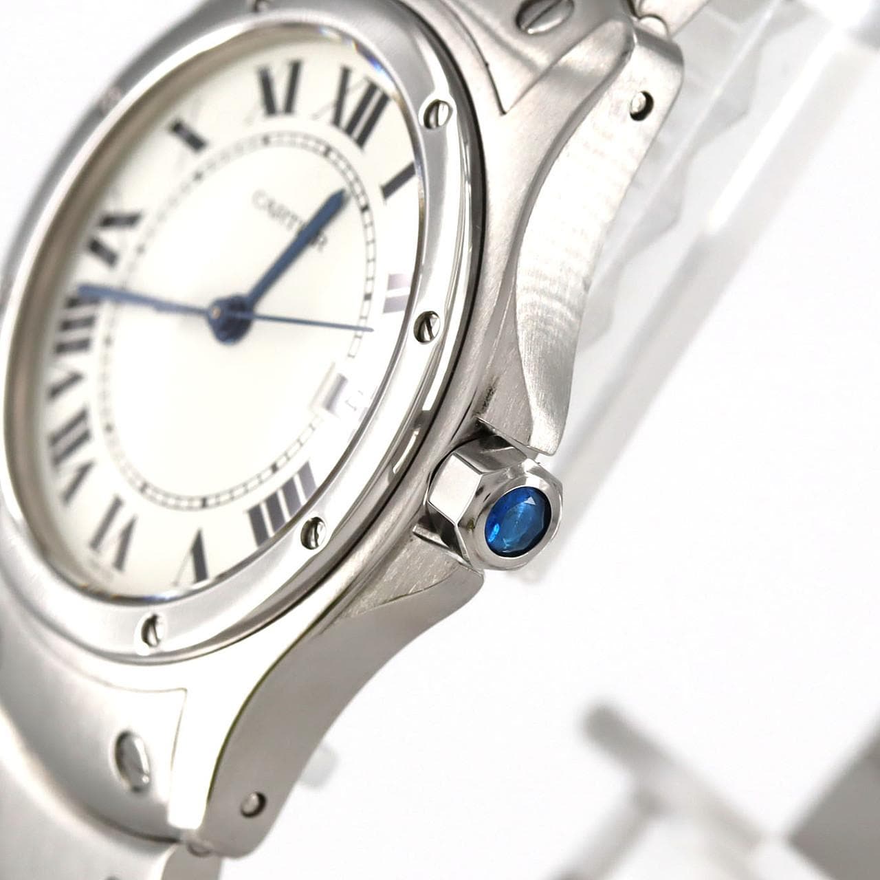 カルティエ サントスラウンド MM W20027K1 SS クォーツ