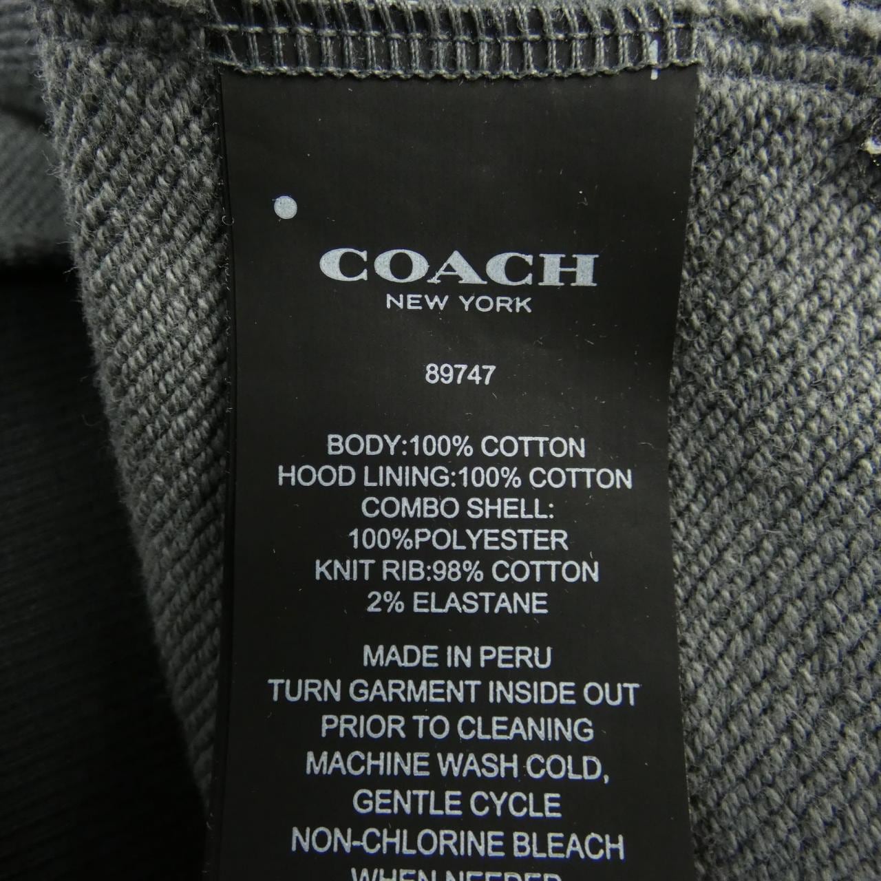 コーチ COACH 89747 パーカー