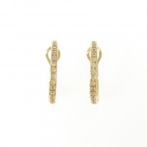K18YG ダイヤモンド ピアス 1.00CT