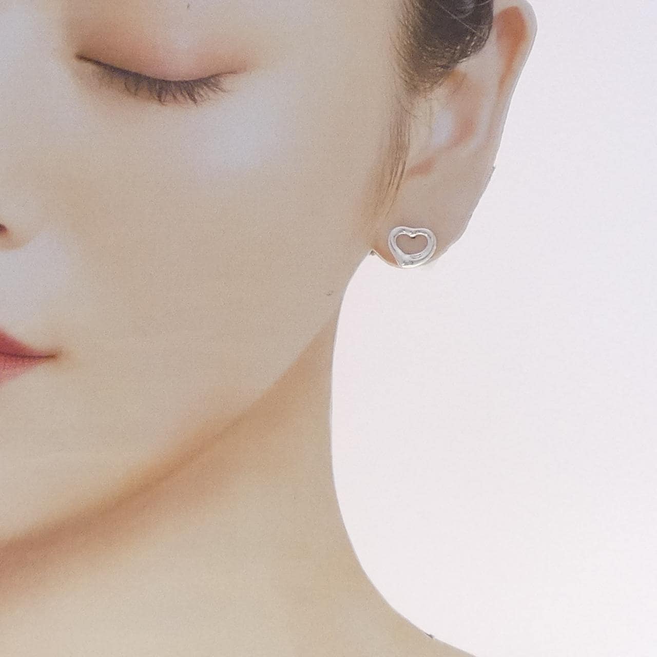 ティファニー オープンハート ピアス