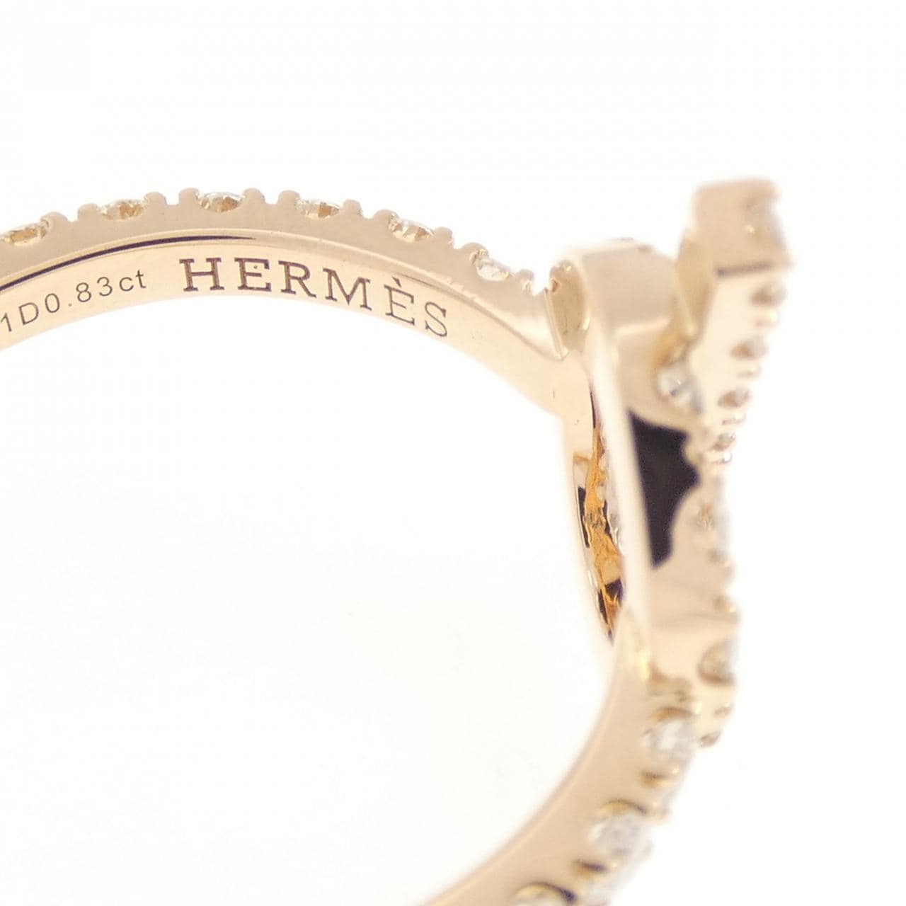 エルメス フィネス リング 0.83CT