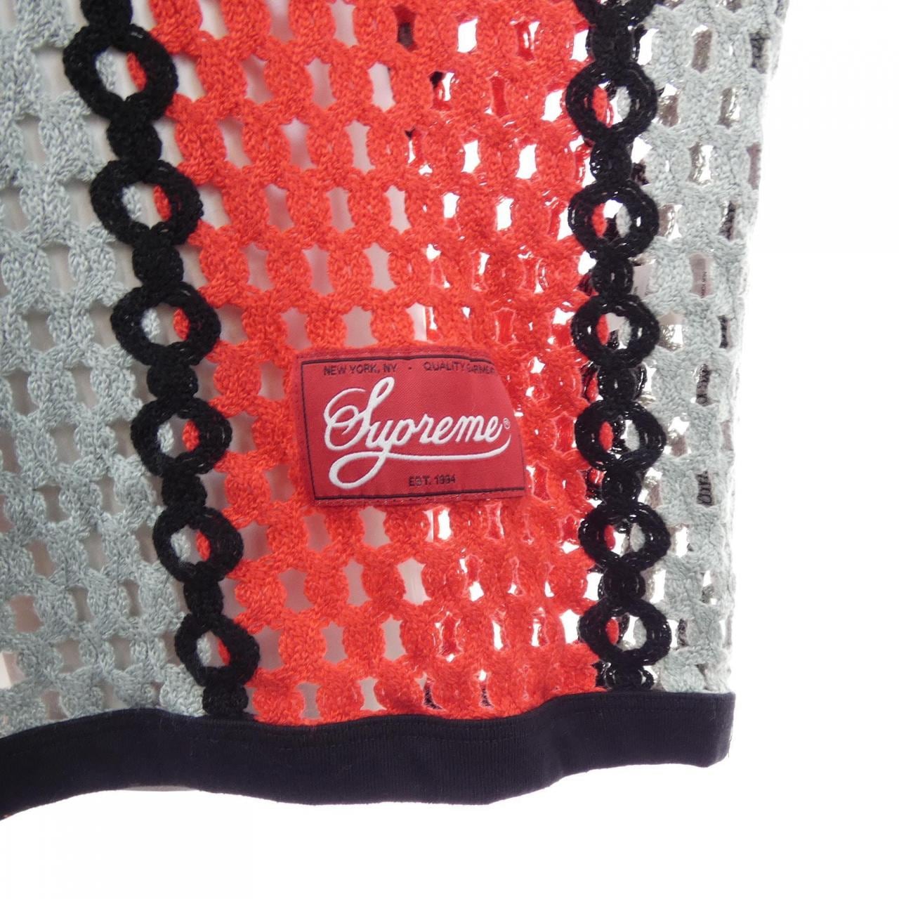 シュプリーム SUPREME CROCHET FOOTBALL JERSEY トップス