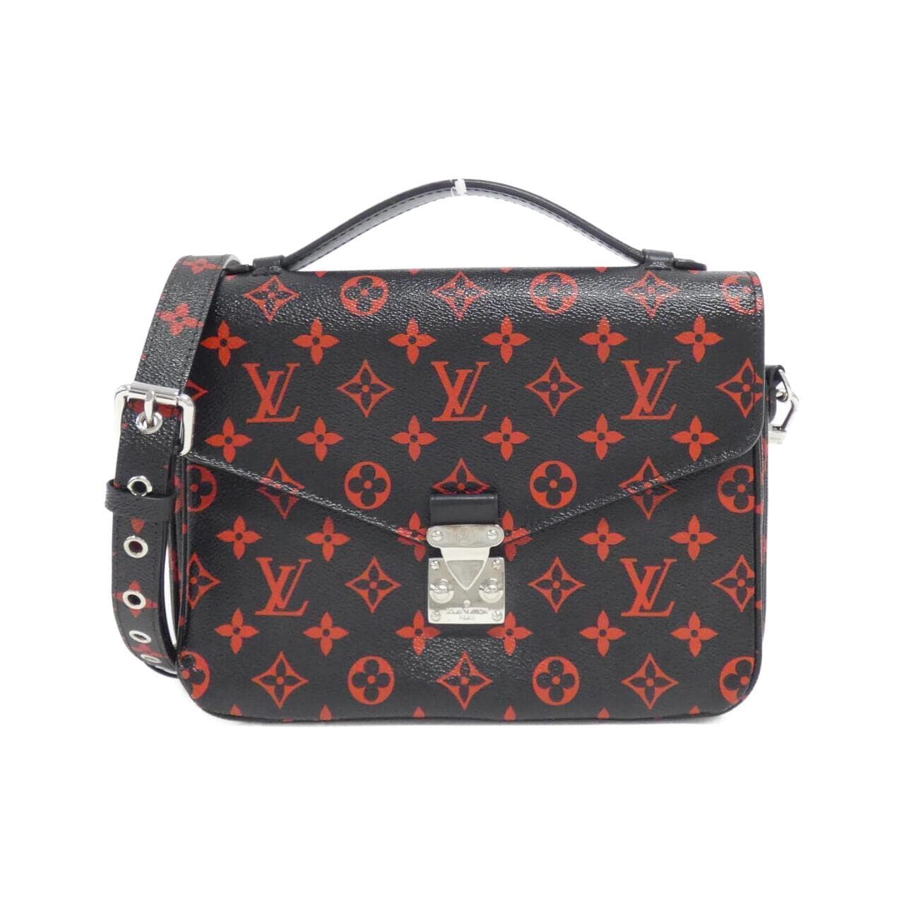 LOUIS VUITTON Monogram Anfla Rouge Pochette Metis M41462 Bag