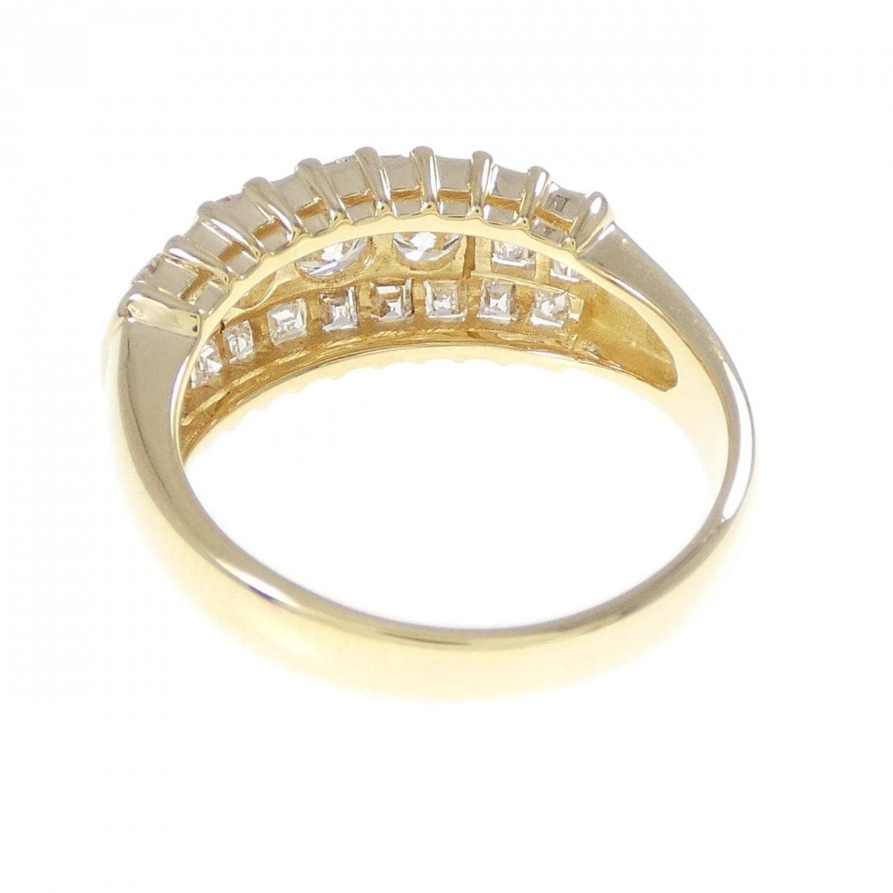 K18YG ダイヤモンド リング