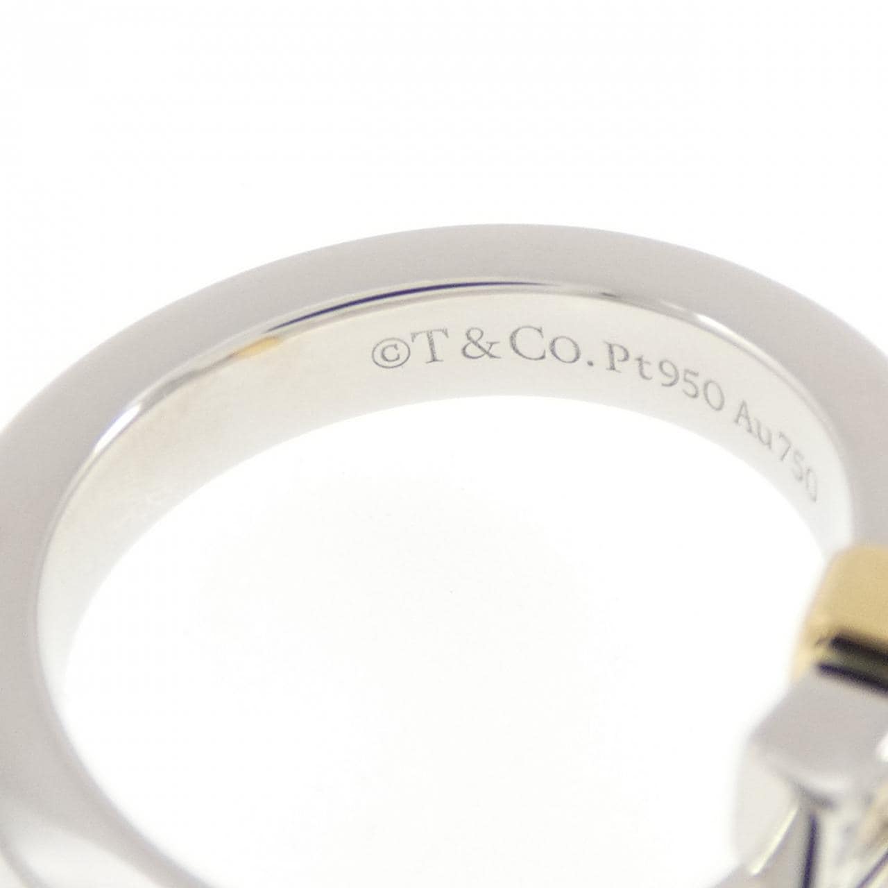 ティファニー バイパス ワイド リング 0.93CT