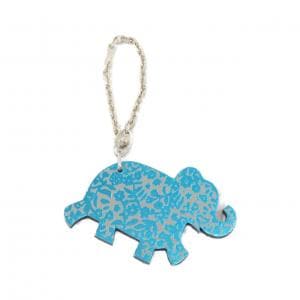 エルメス ELEPHANT LUCKY HAATI 054772CS キーホルダー