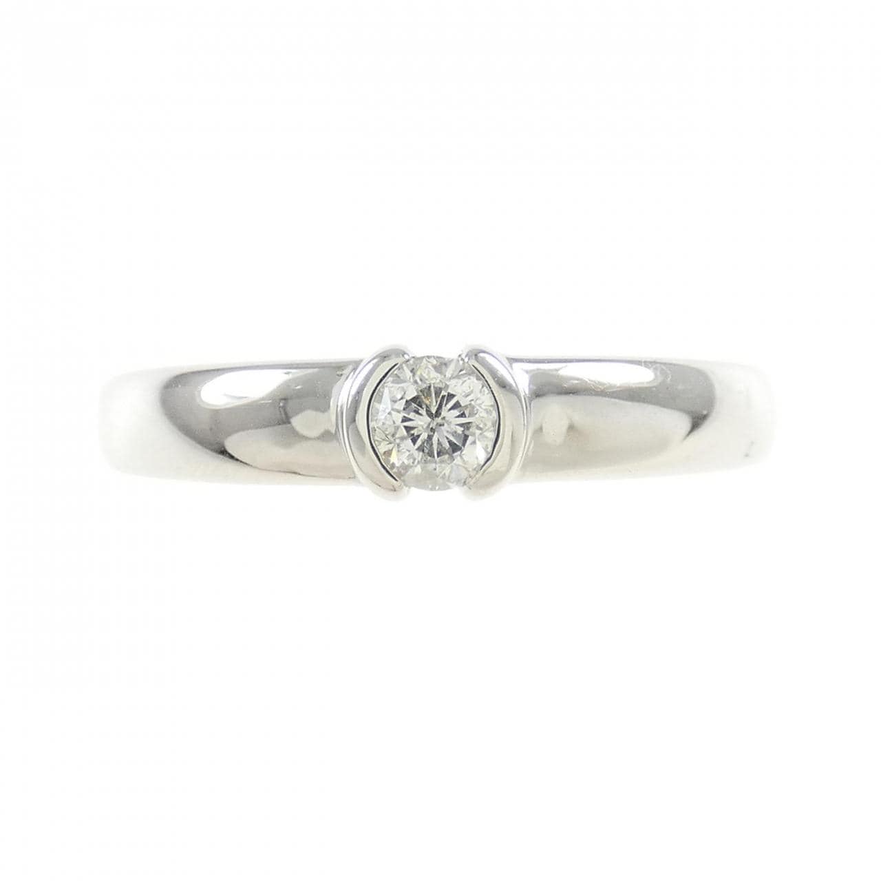 PT900 Diamond Ring 0.10CT