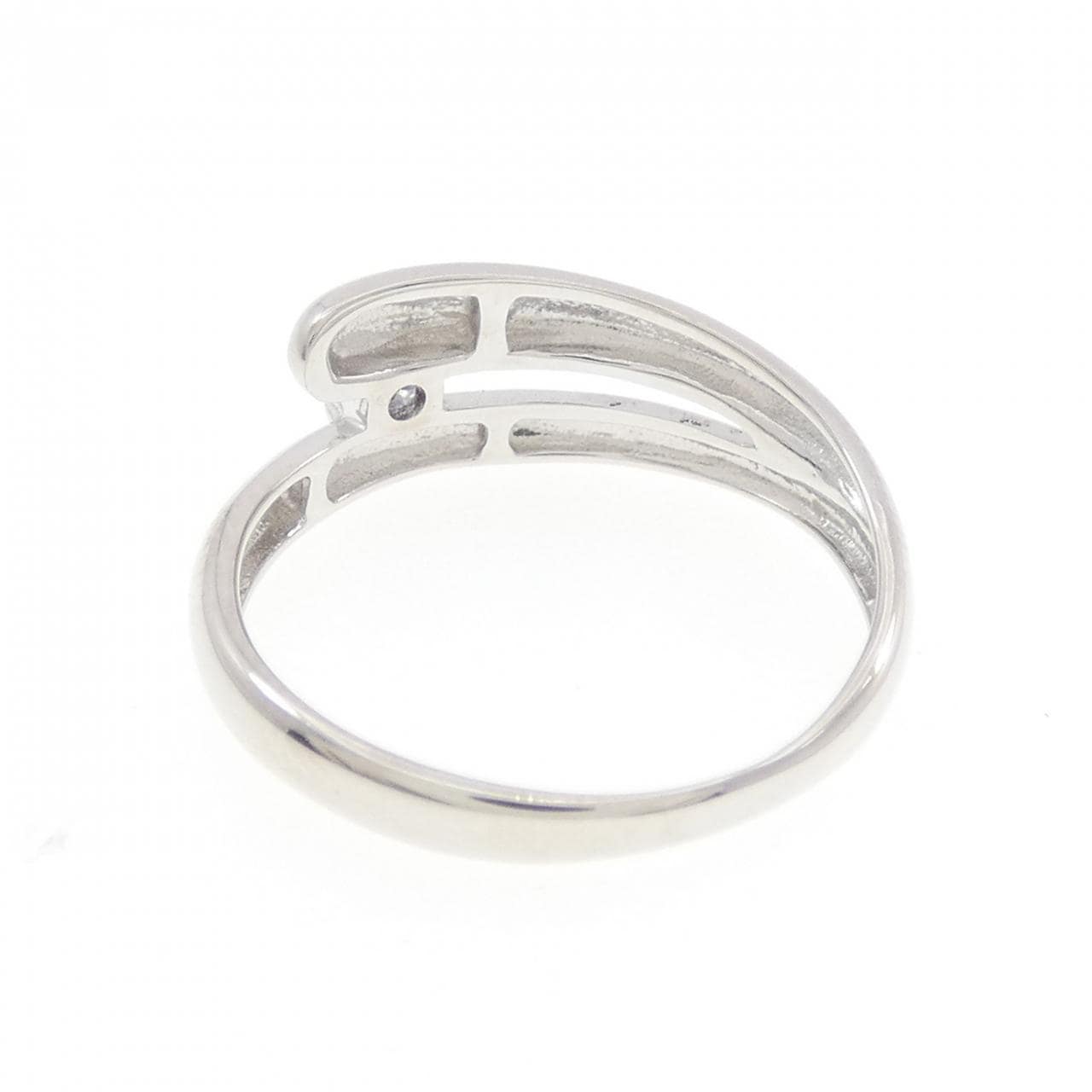 K14WG タンザナイト ピンキーリング