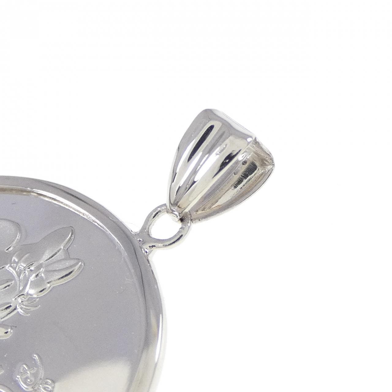 純PT(枠) コイン ペンダント