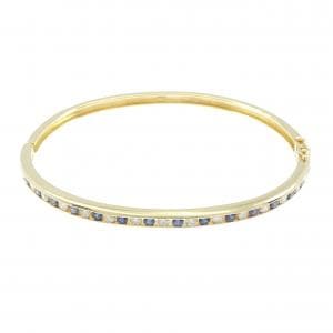 K18YG サファイヤ ブレスレット 1.09CT