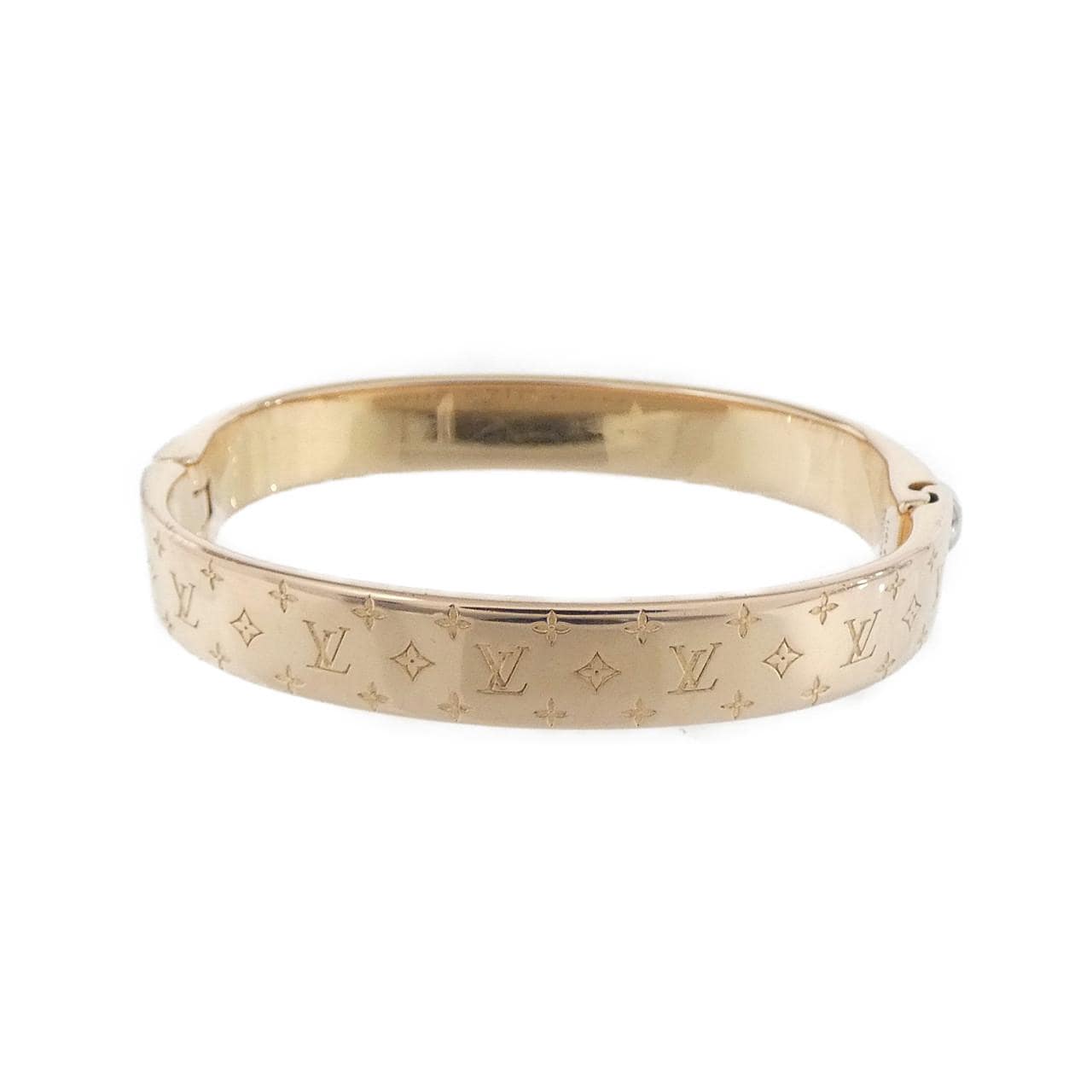 ルイヴィトン カフ ナノグラム S M00253 ブレスレット