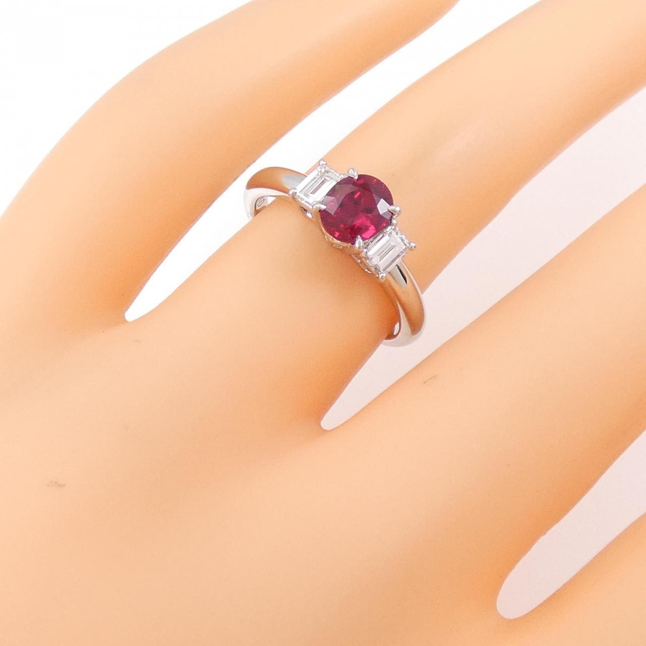 ミキモト ルビー リング 0.80CT ビルマ産