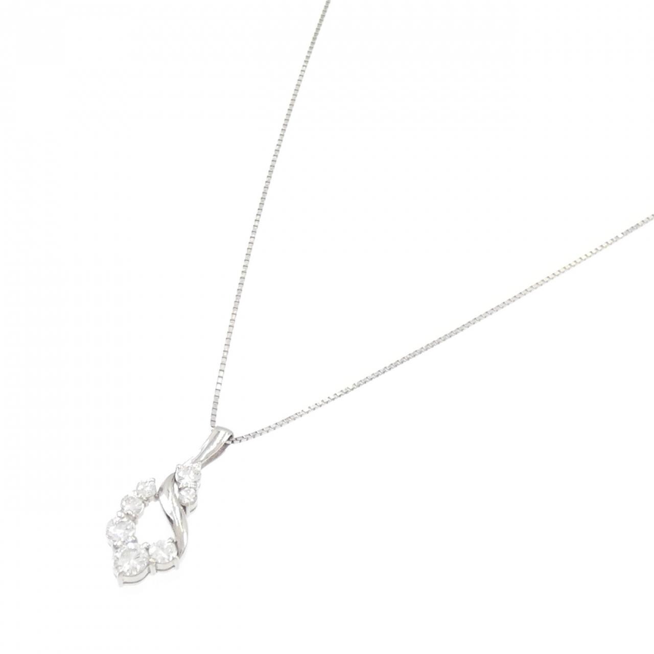 PT ダイヤモンド ネックレス 0.645CT