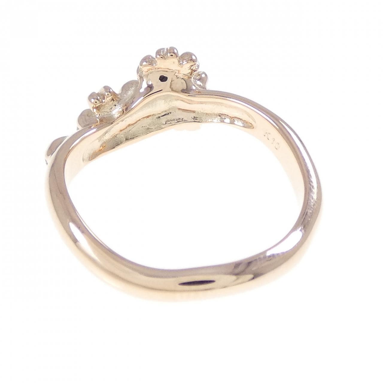 K10PG フラワー リング