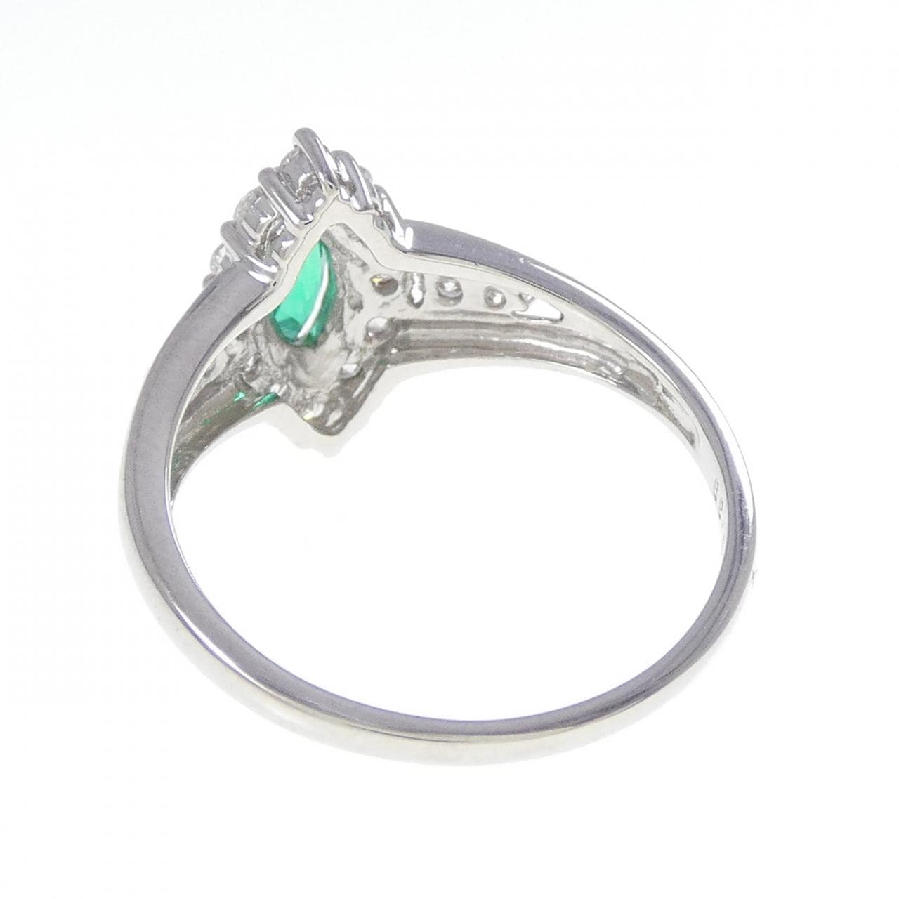 PT900 エメラルド リング 0.21CT