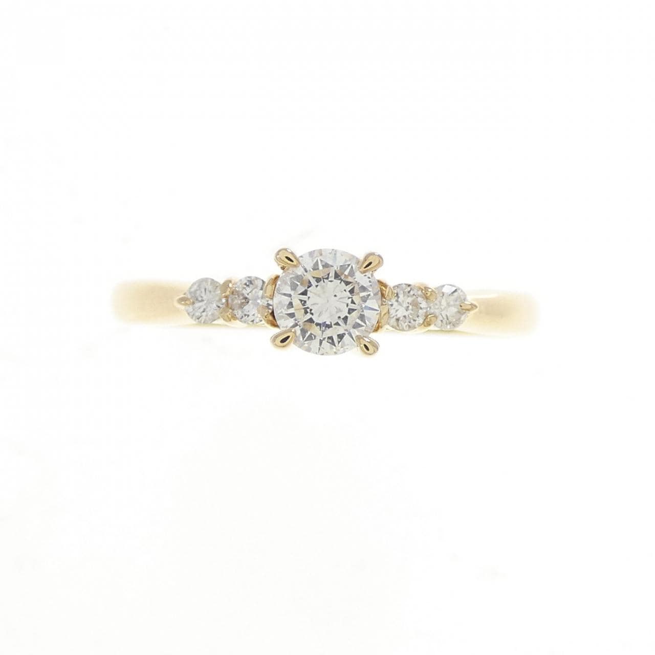 K18YG ダイヤモンド リング 0.22CT