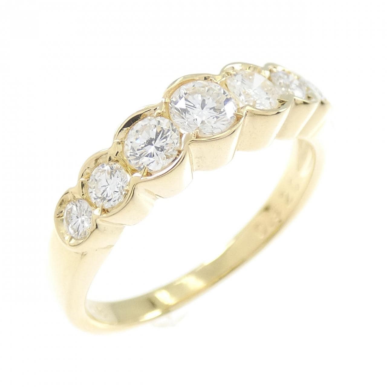 K18YG ダイヤモンド リング 0.52CT