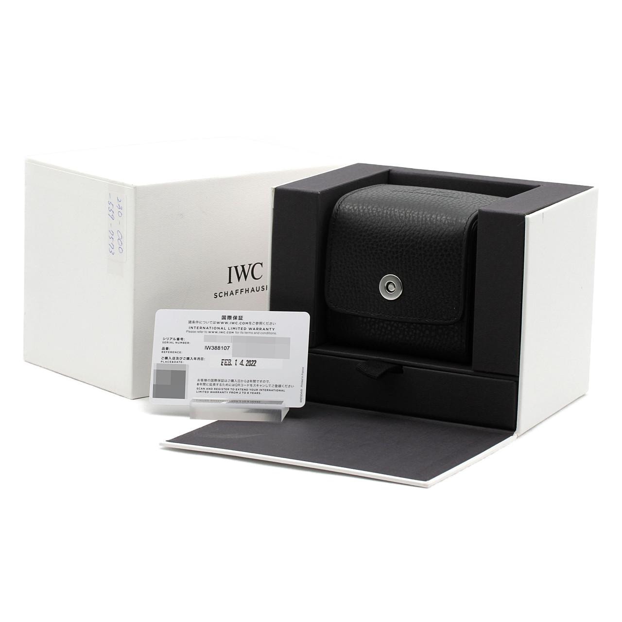 IWC パイロットウォッチクロノグラフ･チャイニーズニューイヤー LIMITED IW388107 SS 自動巻