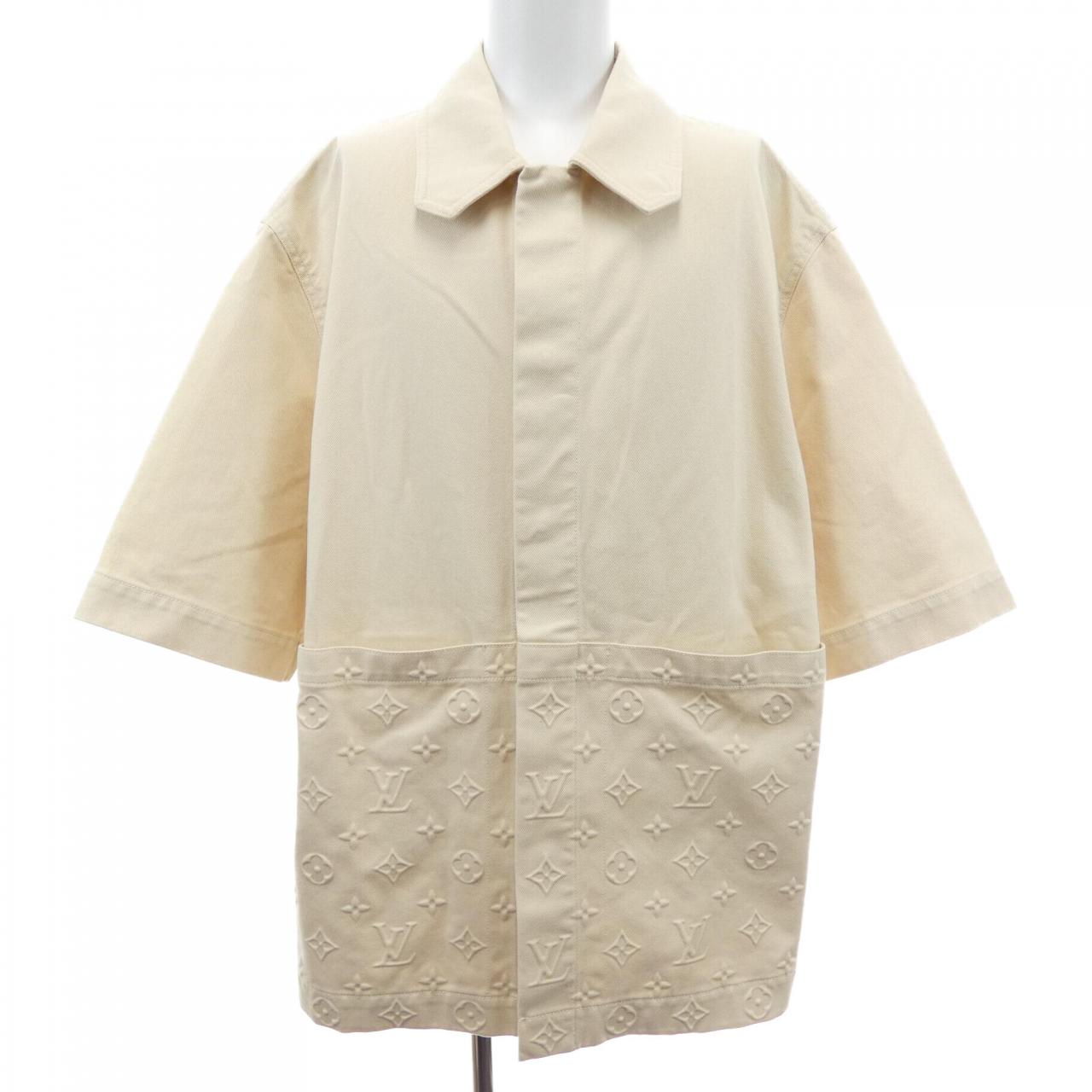 ルイヴィトン LOUIS VUITTON モノグラムワークウエアショートスリーブシャツ HOS46WTZ0 S／Sシャツ