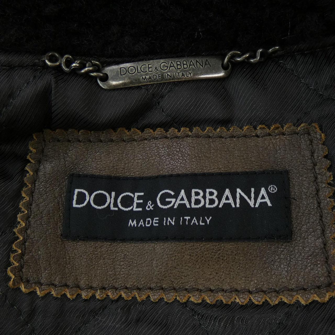 ドルチェアンドガッバーナ DOLCE&GABBANA レザージャケット