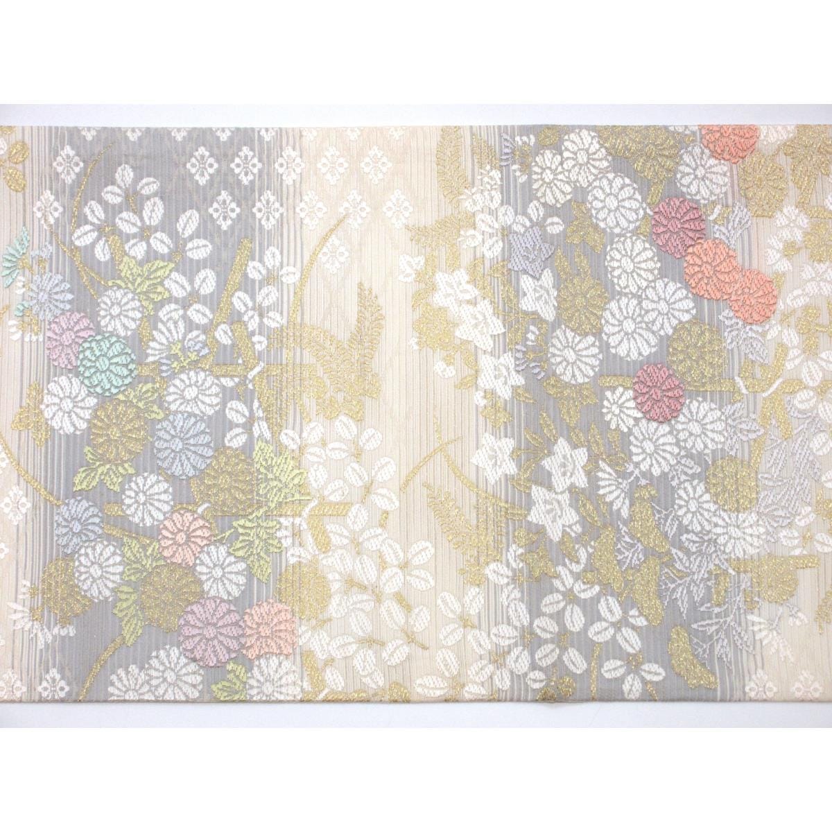 【未使用品】夏袋帯　唐織
