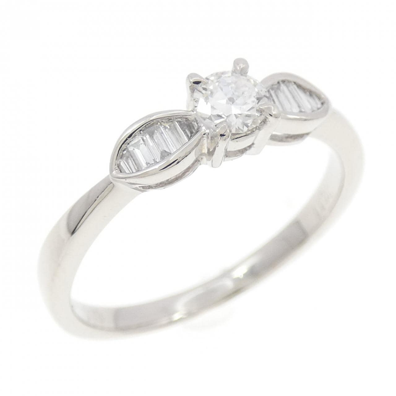 PT900 ダイヤモンド リング 0.18CT