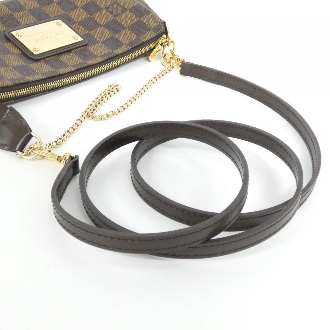 ルイヴィトン ダミエ エヴァ N55213 ショルダーバッグ