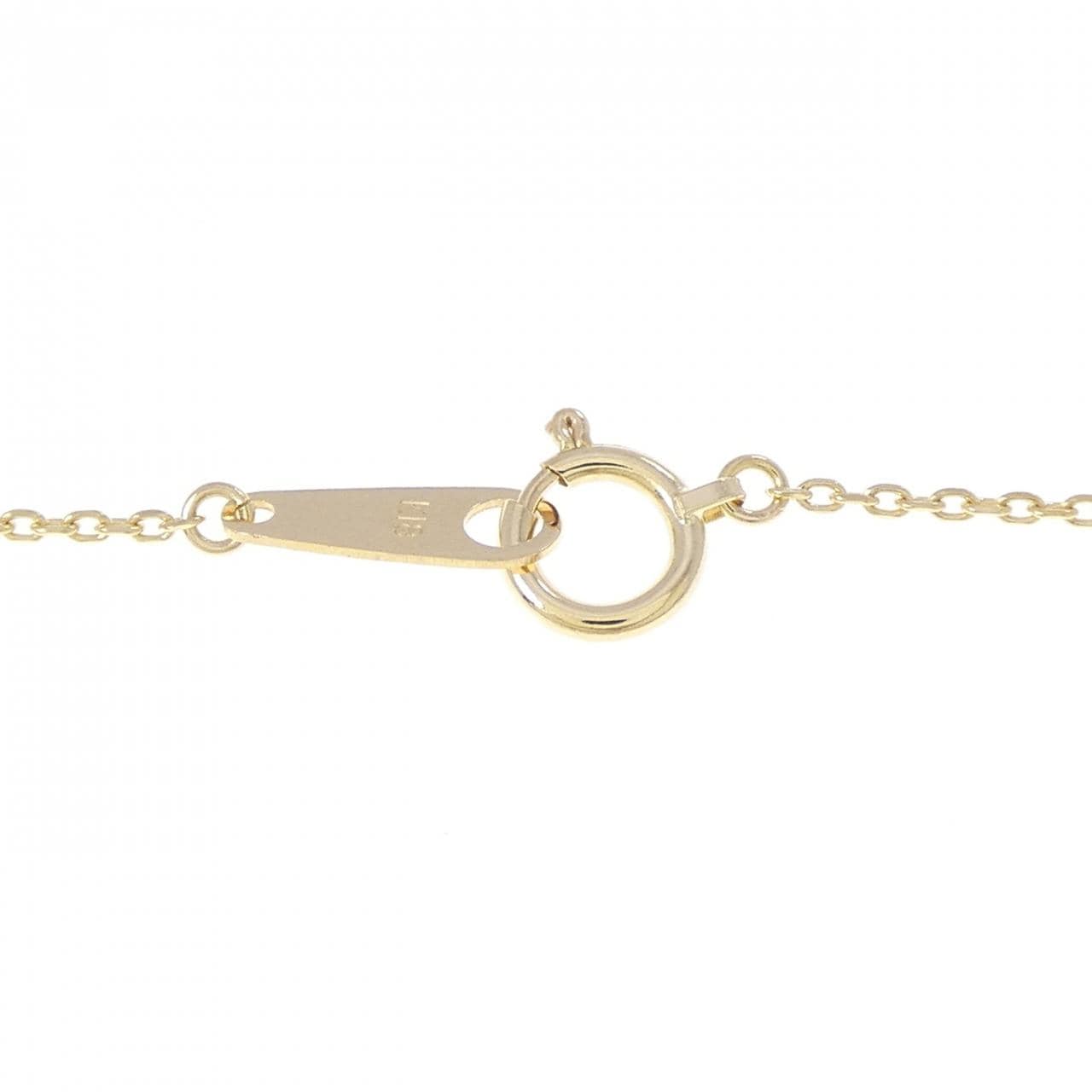 K18YG フラワー ダイヤモンド ネックレス 1.00CT