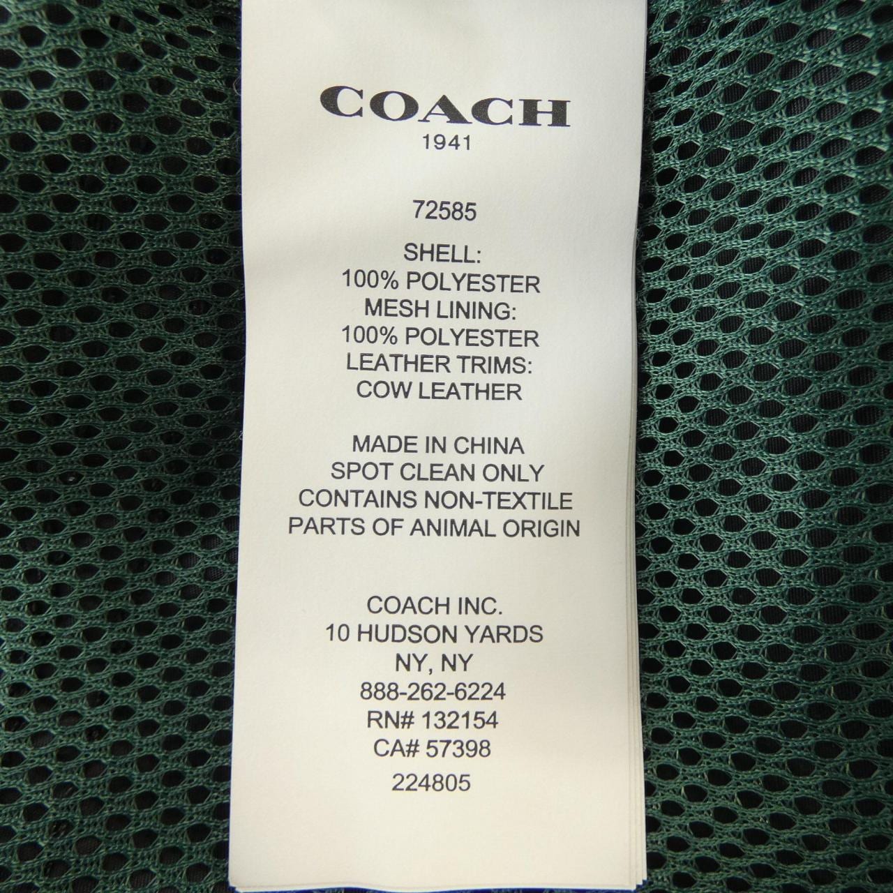 コーチ COACH 72585 ジャケット