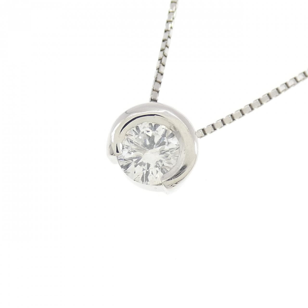 PT900/PT850 ダイヤモンド ネックレス 0.506CT