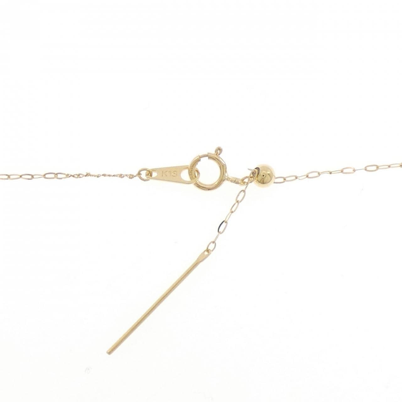 K18YG ガーネット ネックレス 0.90CT