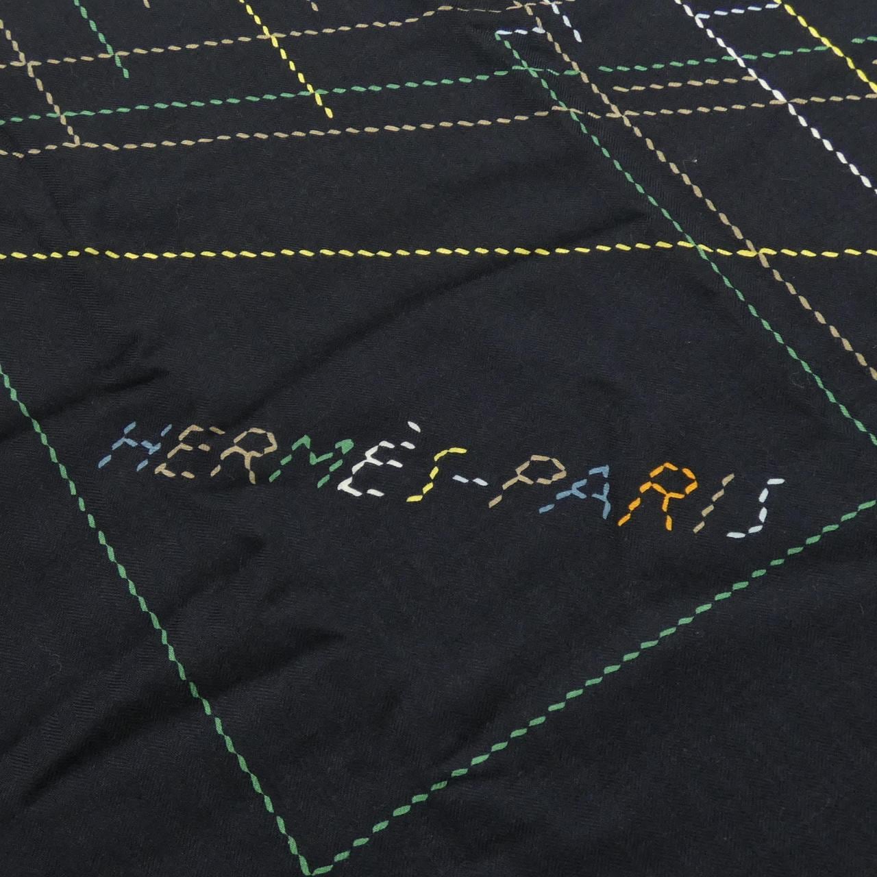 エルメス HERMES PIQUE SELLIER H242500S カレジェアン140 ショール